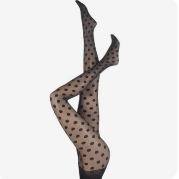 Polka Dot Stockings - Picture 3 of 12